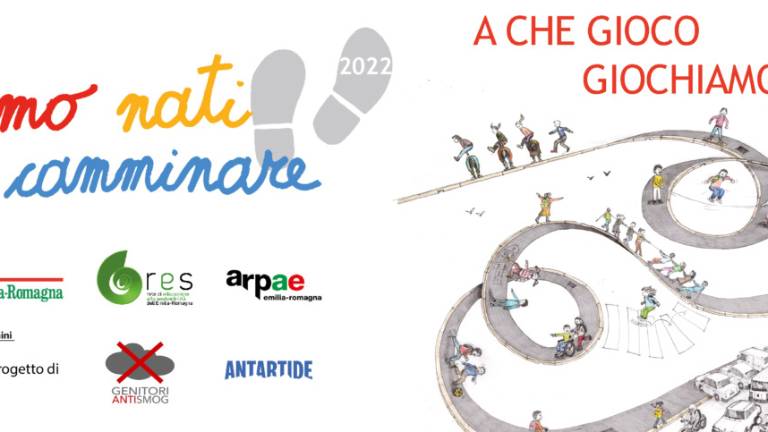 Siamo nati per camminare: coinvolte 70 classi riminesi Siamo nati per camminare: coinvolte 70 classi riminesi