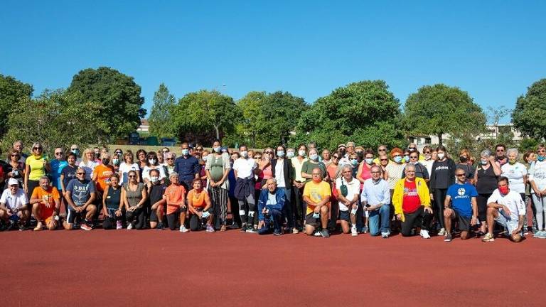 Cesena, 107 atleti over 60 in movimento alla pista di atletica Cesena, 107 atleti over 60 in movimento alla pista di atletica