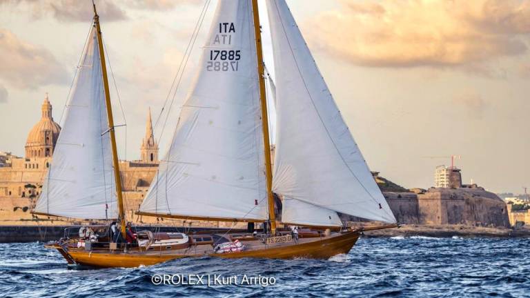 Valentina all’arrivo a Malta Valentina all’arrivo a Malta