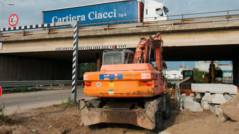 Il ponte sulla Classicana (foto Fiorentini) Il ponte sulla Classicana (foto Fiorentini)