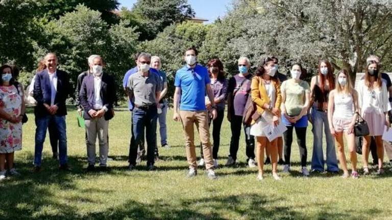 Partenza ufficiale per “Green city Cesena – Allariaperta” Partenza ufficiale per “Green city Cesena – Allariaperta”