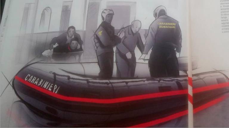 Un disegno di Pininfarina preso da una foto scattata a Sant’Agata Un disegno di Pininfarina preso da una foto scattata a Sant’Agata