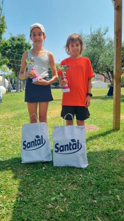 Le finaliste del torneo Under 10 femminile Le finaliste del torneo Under 10 femminile