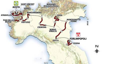 Ciclismo, Giro Next Gen: l’ultima tappa è la Cesena-Forlimpopoli del 16 giugno