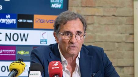 Giuseppe Geria ha chiuso la sua prima stagione da direttore tecnico del Rimini foto tommaso morosetti