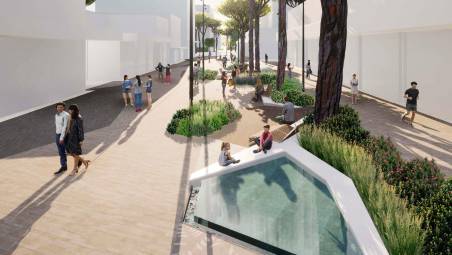 Riccione cambia look: viale Ceccarini e le strade adiacenti completamente rinnovati