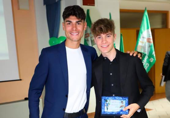 Filippo Baroncini con Enea Sambinello (Ballandi)