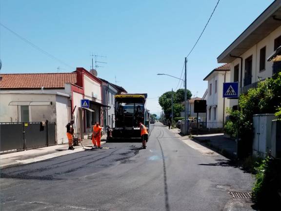In via di conclusione i lavori in via San Giorgio In via di conclusione i lavori in via San Giorgio