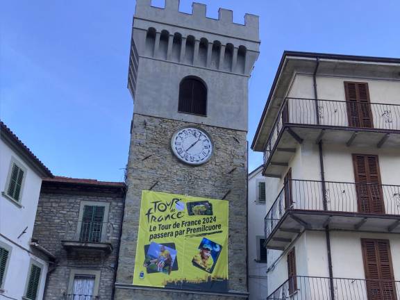 La torre dell’orologio a Premilcuore