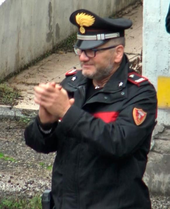 Il maresciallo Maurizio Chiaraluce Il maresciallo Maurizio Chiaraluce