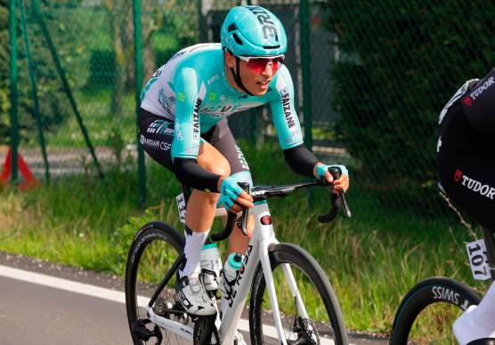 Manuele Tarozzi alla sua prima partecipazione al Giro d’Italia