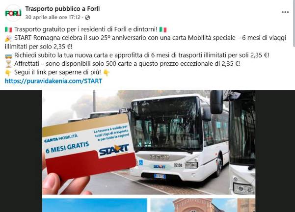Il post falso Il post falso