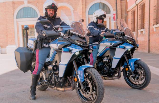Ravenna, due moto “Nibbio” per la Polizia di Stato Ravenna, due moto “Nibbio” per la Polizia di Stato