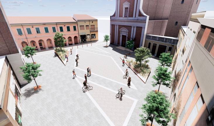 Il progetto di piazza Battaglini Il progetto di piazza Battaglini