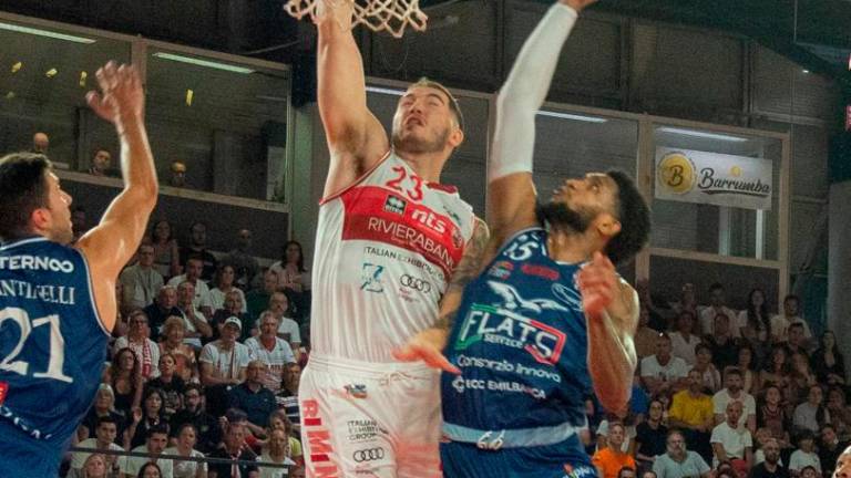 ustin Johnson torna in campo domenica dopo il ko con Trieste (foto Morosetti) ustin Johnson torna in campo domenica dopo il ko con Trieste (foto Morosetti)