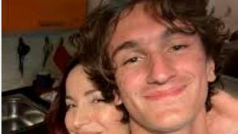 Andrea Delogu e suo fratello Evan Andrea Delogu e suo fratello Evan