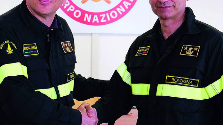 Cambio al vertice dei vigili del fuoco di Rimini tra Raschillà a Tripi Cambio al vertice dei vigili del fuoco di Rimini tra Raschillà a Tripi