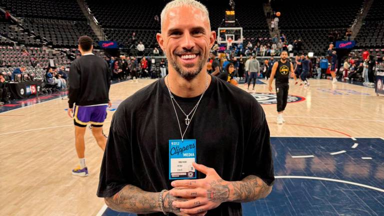 L’ex cestista Tommaso Marino, oggi commentatore di Sky Sport L’ex cestista Tommaso Marino, oggi commentatore di Sky Sport