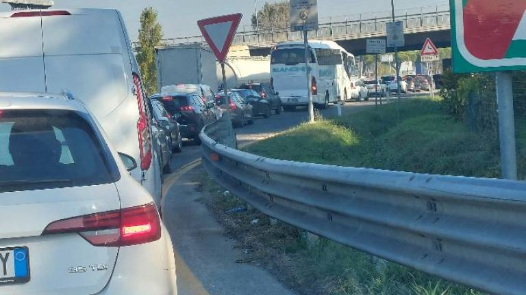 Ecomondo e terremoto mandano in tilt il traffico riminese Ecomondo e terremoto mandano in tilt il traffico riminese