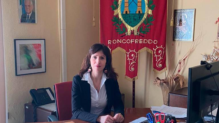 La sindaca Sara Bartolini del centrosinistra La sindaca Sara Bartolini del centrosinistra
