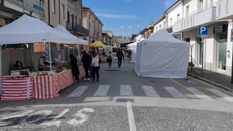 Stand alla Fiera di San Gregorio a Morciano