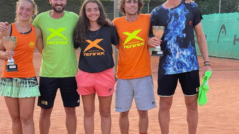 Tennis, i ragazzi di Tennix protagonisti ad Albinea Tennis, i ragazzi di Tennix protagonisti ad Albinea