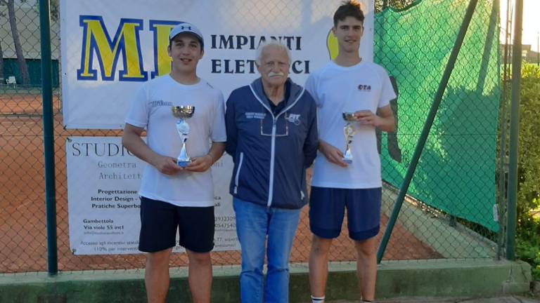 Tennis, Guidi prevale in finale su Briganti nel torneo under 15 di Cervia Tennis, Guidi prevale in finale su Briganti nel torneo under 15 di Cervia