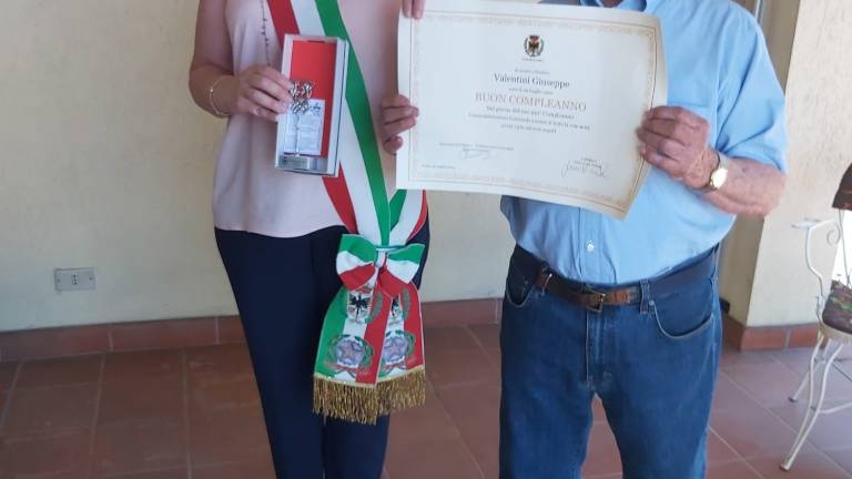 Forlì, gli splendidi 100 anni di Giuseppe Valentini Forlì, gli splendidi 100 anni di Giuseppe Valentini