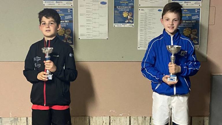 Tennis, Baldassarri e Pastrav vincono il torneo U12 di Massa Tennis, Baldassarri e Pastrav vincono il torneo U12 di Massa