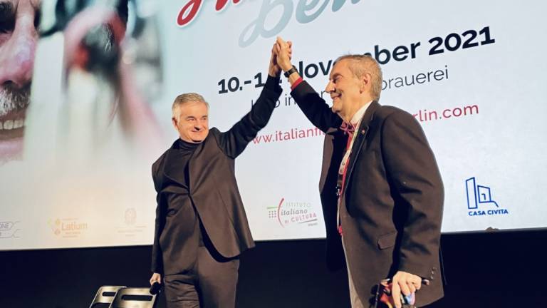 Let's kiss, Italian film festival Berlin premia Vendemmiati Let's kiss, Italian film festival Berlin premia Vendemmiati