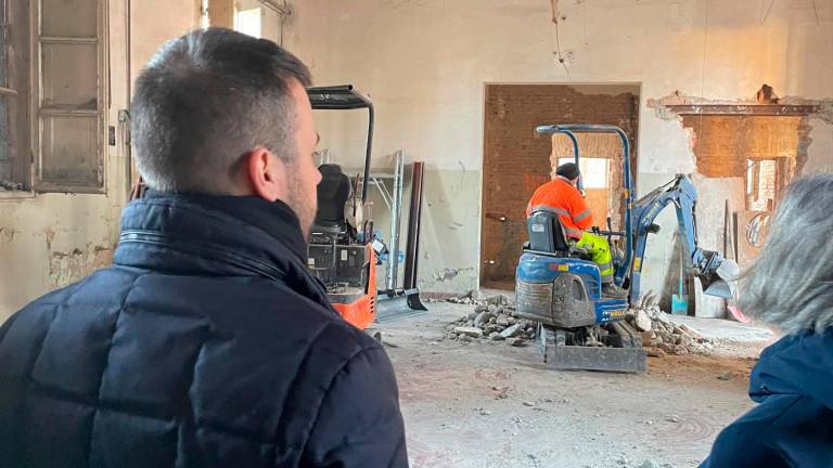 Il sopralluogo del sindaco Marco Panieri Il sopralluogo del sindaco Marco Panieri