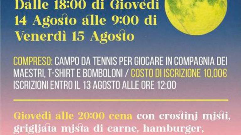 Un Ferragosto di tennis al Tc Riccione Un Ferragosto di tennis al Tc Riccione
