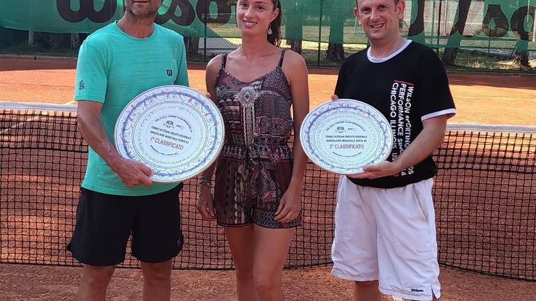 Tennis, i verdetti del torneo Over di Brisighella Tennis, i verdetti del torneo Over di Brisighella