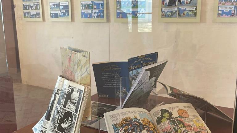Dante a fumetti nella Rocca di Verucchio Dante a fumetti nella Rocca di Verucchio