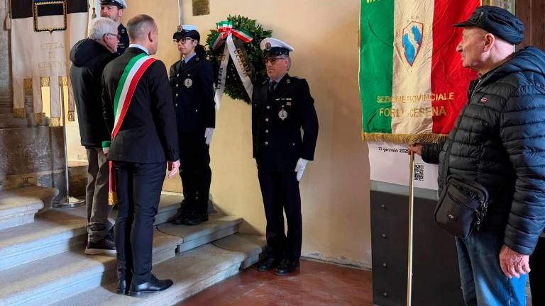 Cesena rende omaggio alla vittime civili di guerra Cesena rende omaggio alla vittime civili di guerra