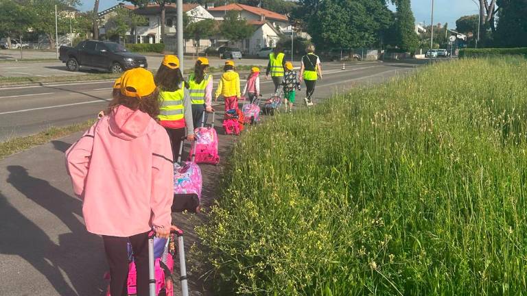 Una partenza di alunni della scuola Primaria Spallicci Una partenza di alunni della scuola Primaria Spallicci