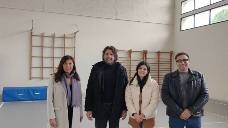 Savignano, ecco la palestra della scuola Giulio Cesare Savignano, ecco la palestra della scuola Giulio Cesare