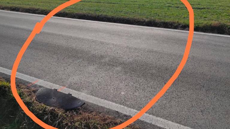 Il dosso è stato staccato dalla strada Il dosso è stato staccato dalla strada