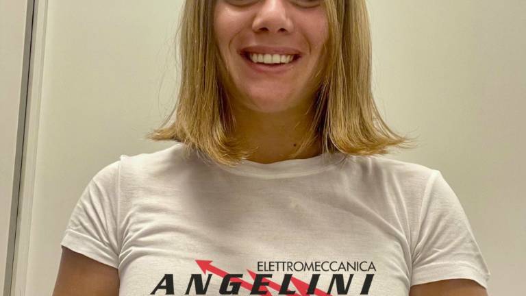 Volley B1 donne, Evangelisti secondo libero dell'Angelini Cesena Volley B1 donne, Evangelisti secondo libero dell'Angelini Cesena