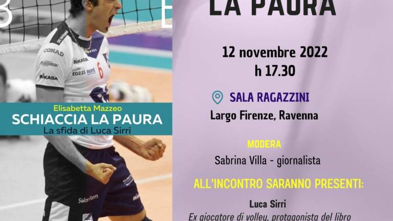 Volley, Schiaccia la paura: la battaglia di Luca Sirri in un libro Volley, Schiaccia la paura: la battaglia di Luca Sirri in un libro