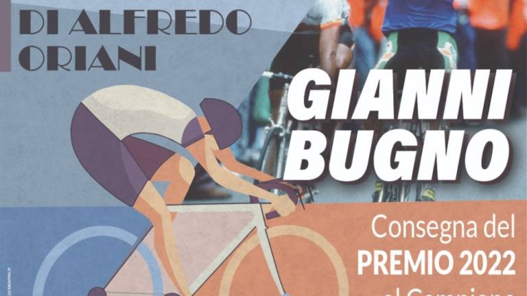 Riolo Terme, il premio Oriani - La bicicletta a Gianni Bugno Riolo Terme, il premio Oriani - La bicicletta a Gianni Bugno