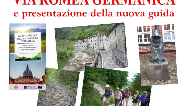 Bagno di Romagna, giovedì si presenta la Guida della via Romea Germanica Bagno di Romagna, giovedì si presenta la Guida della via Romea Germanica