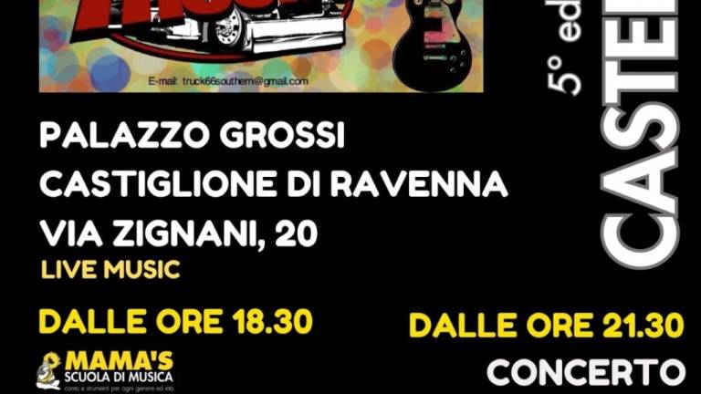 Castiglione di Ravenna, sabato torna Castel Rock Castiglione di Ravenna, sabato torna Castel Rock