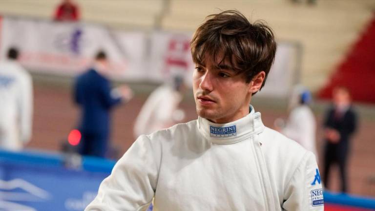 Il cervese Matteo Galassi punta al titolo tricolore Under 23 di spada Il cervese Matteo Galassi punta al titolo tricolore Under 23 di spada