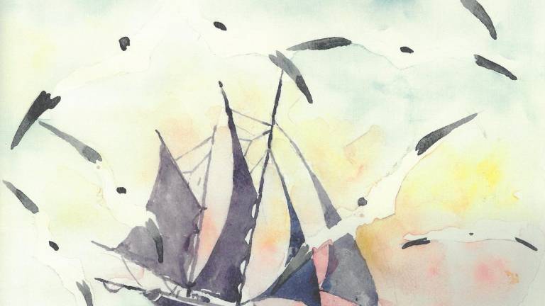Un mare di versi e acquarelli nell'album di Menetto e Vianello Un mare di versi e acquarelli nell'album di Menetto e Vianello