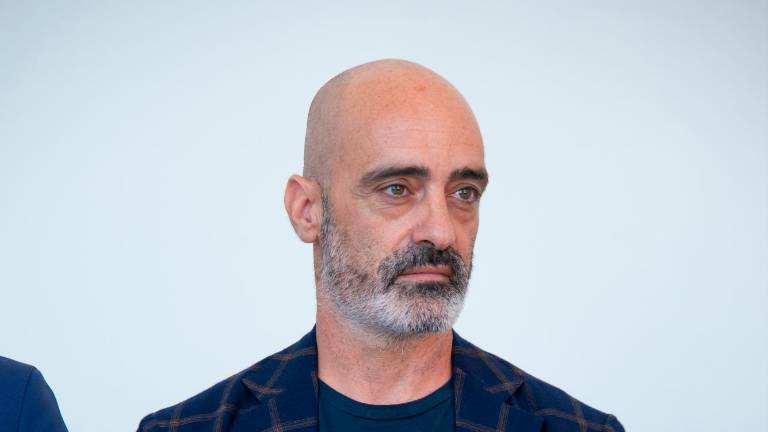 Angelo Sanapo nel giorno della presentazione della proprietà foto morosetti Angelo Sanapo nel giorno della presentazione della proprietà foto morosetti