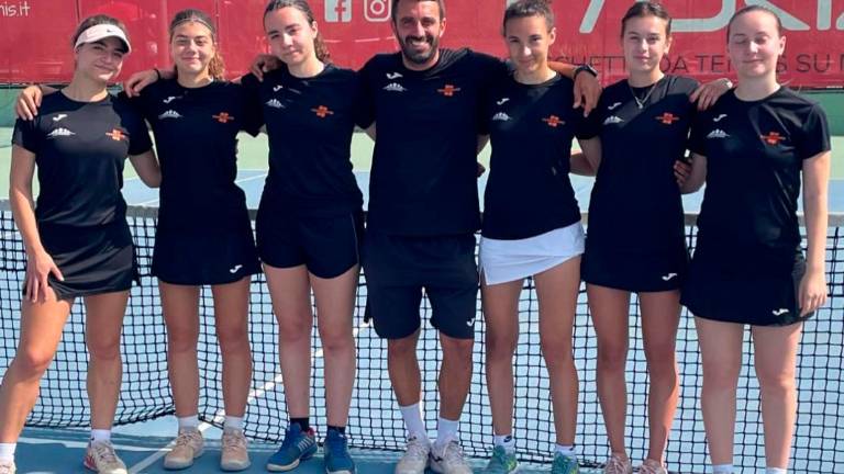 La squadra femminile del Tc Ippodromo La squadra femminile del Tc Ippodromo