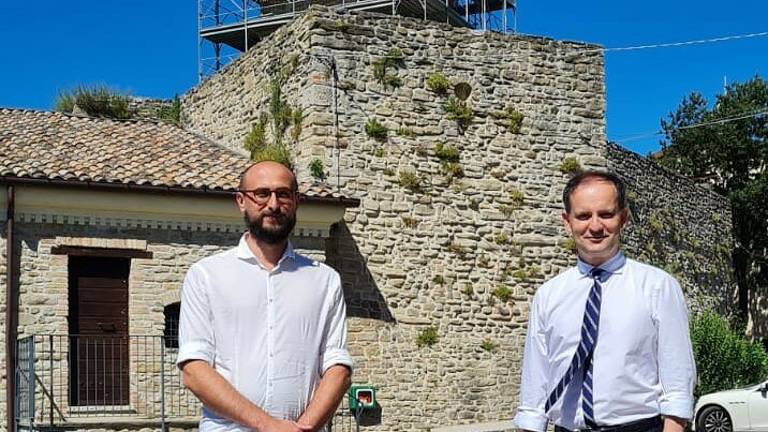 Meldola, partiti i lavori di restauro della Torre di Teodorano Meldola, partiti i lavori di restauro della Torre di Teodorano