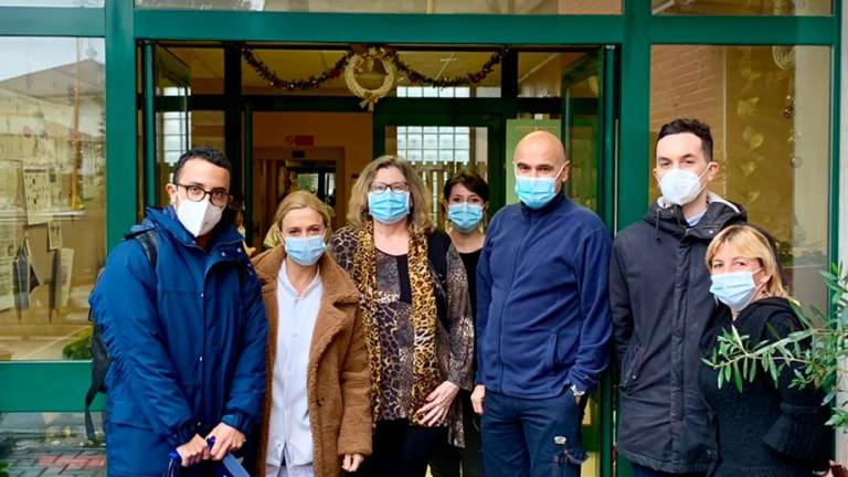 A Cesenatico le prime vaccinazioni alla casa di riposo A Cesenatico le prime vaccinazioni alla casa di riposo