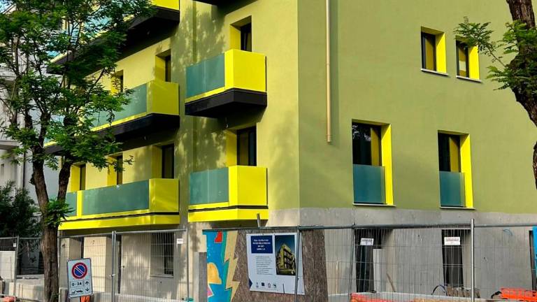Il cantiere dell’hotel Mode Il cantiere dell’hotel Mode
